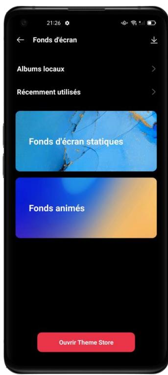 OPPO NUSFINDX3PRO - Changer le fond d'écran - 1