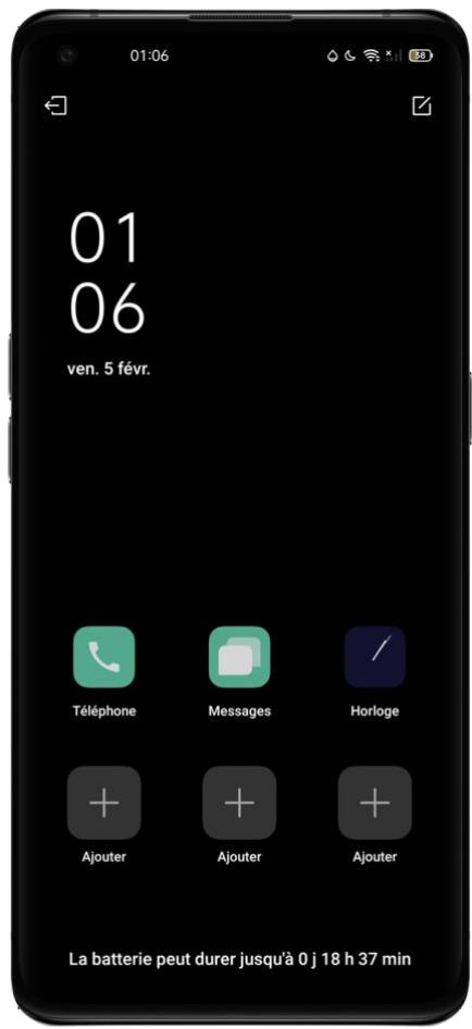 OPPO NUSFINDX3PRO - Mode super économique d'énergie - 1