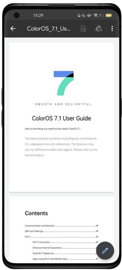 OPPO NUSFINDX3PRO - Imprimer les documents - 1