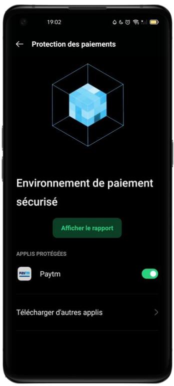 OPPO NUSFINDX3PRO - Contrôle de l'environnement de paiement - 1