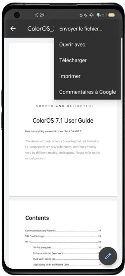 OPPO NUSFINDX3PRO - Imprimer les documents - 2