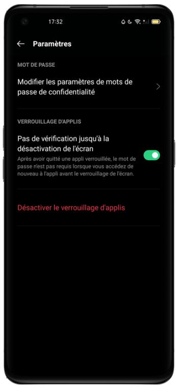 OPPO NUSFINDX3PRO - Accès aux applications cryptées - 1