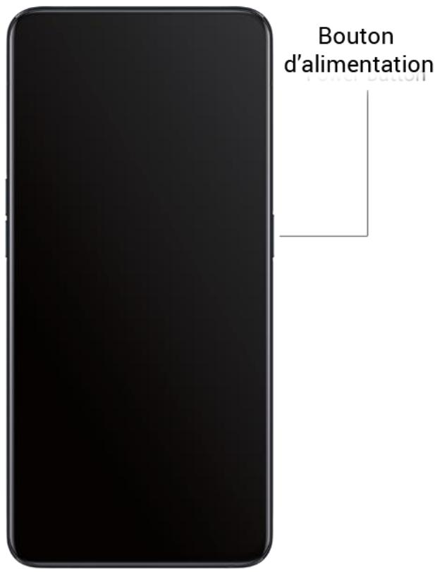 OPPO NUSFINDX3PRO - Appuyez sur le bouton d'alimentation - 1