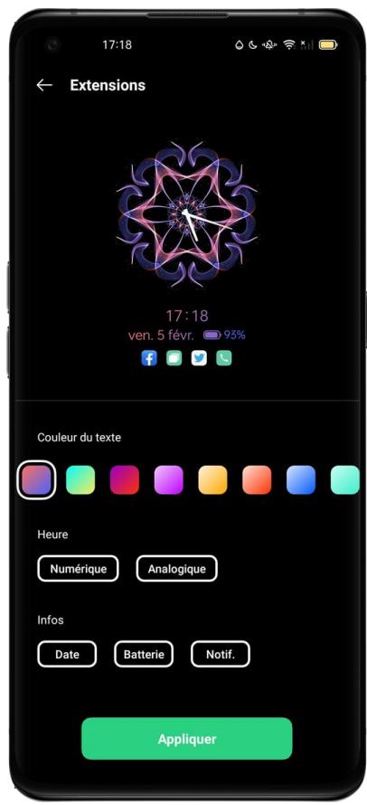 OPPO NUSFINDX3PRO - Affichage permanent personnalisable - 1