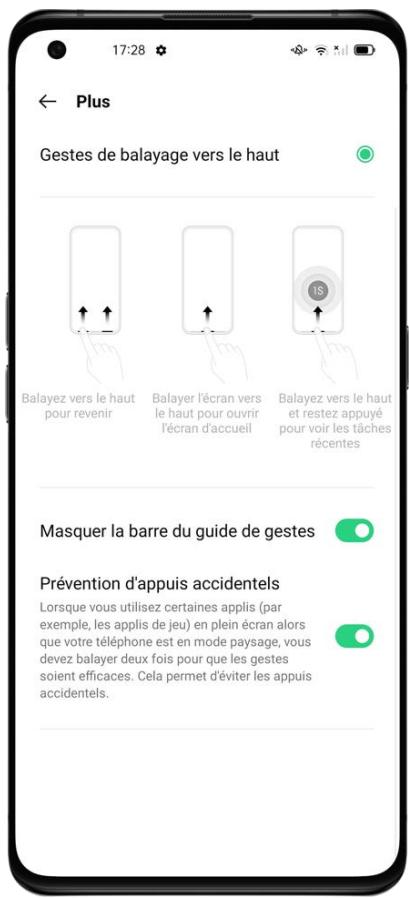 OPPO NUSFINDX3PRO - Gestes de balayage - 1