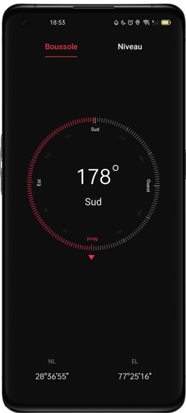 OPPO NUSFINDX3PRO - Voir la direction dans laquelle pointe votre téléphone - 2