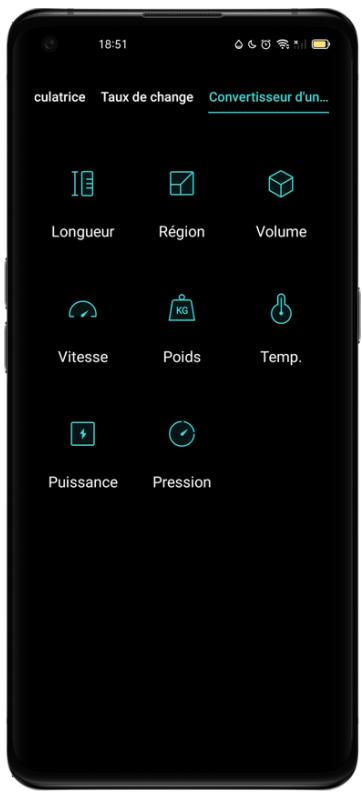OPPO NUSFINDX3PRO - Plus d'unités de conversions - 1