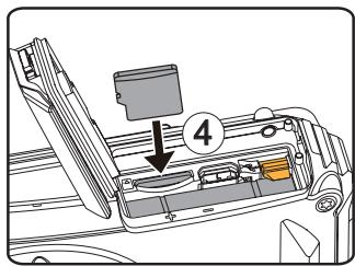 KODAK WPZ2 - Installes la batterie et la carte mémoire - 3