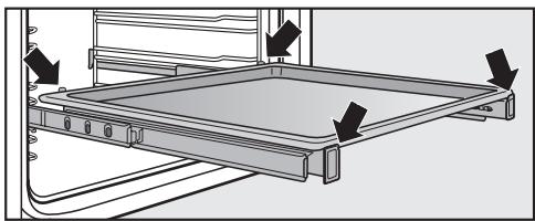 MIELE H5981BP - Rails coulissants FlexiClips - 2