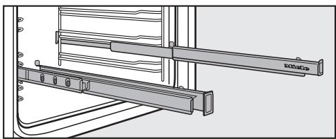 MIELE H5981BP - Rails coulissants FlexiClips - 1