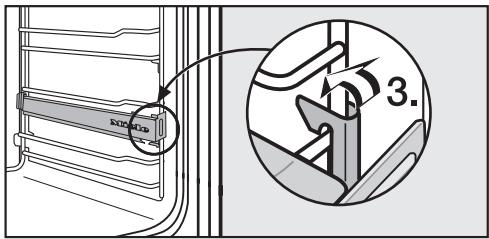MIELE H5981BP - Montage des rails coulissants FlexiClips - 2