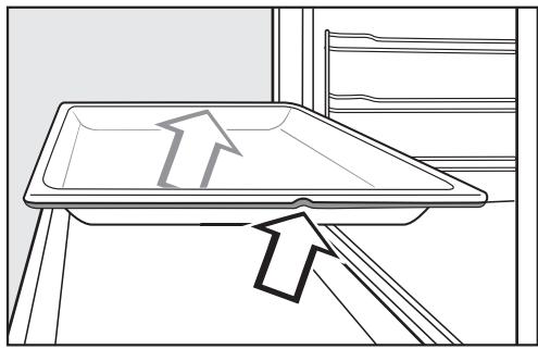 MIELE H5981BP - Plat universal, plateau multi-uses et grille avec butée de sécurité - 2