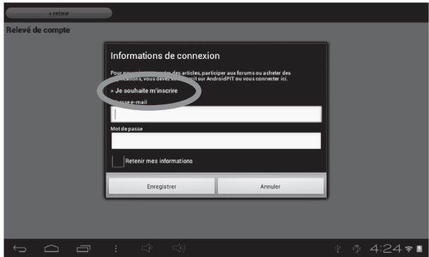 LEXIBOOK MFC375FRY - Sélectionne « Je souhaite m'inscrite » - 1
