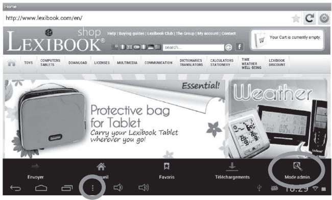 LEXIBOOK MFC375FRY - Le navigateur internet Lexibook® Protect - 6