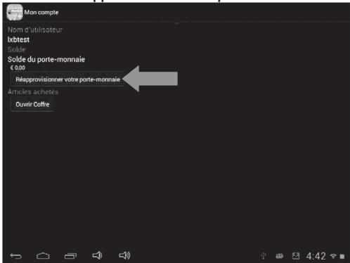 LEXIBOOK MFC375FRY - - Ajouter du crédit dans le compte - 2