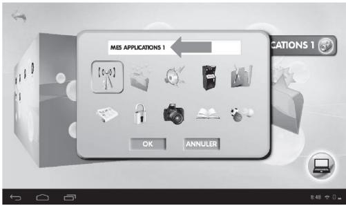 LEXIBOOK MFC375FRY - - Supprimer des applications des menus « Mes Applications » - 5