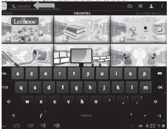 LEXIBOOK MFC375FRY - - Rechercher des applications sur le Lexibook® Market Premium - 3