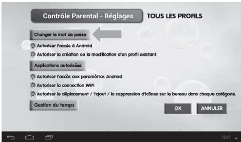 LEXIBOOK MFC375FRY - Comment configurer le contrôle parental Lexibook® - 4