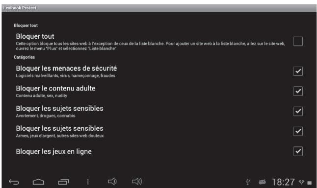 LEXIBOOK MFC375FRY - Le navigateur internet Lexibook® Protect - 9