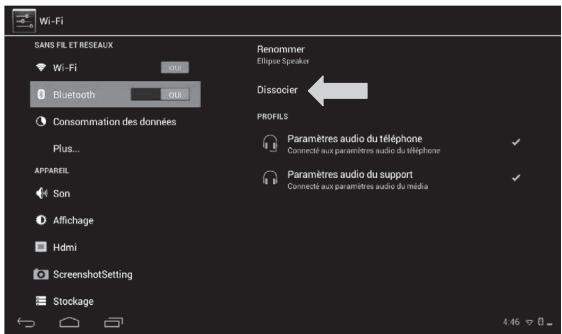 LEXIBOOK MFC375FRY - Comment activer le Bluetooth® de la tablette - 12