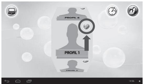 LEXIBOOK MFC375FRY - Pour creer un nouveau profil - 2