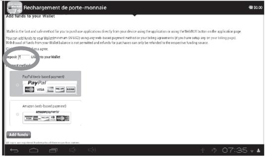 LEXIBOOK MFC375FRY - - Ajouter du crédit dans le compte - 3