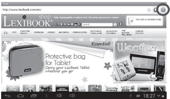 LEXIBOOK MFC375FRY - Le navigateur internet Lexibook® Protect - 3