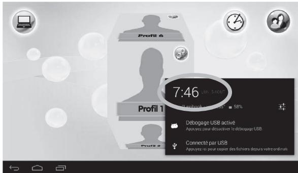 LEXIBOOK MFC375FRY - Comment activer la fonction Wi-Fi de la tablette - 2