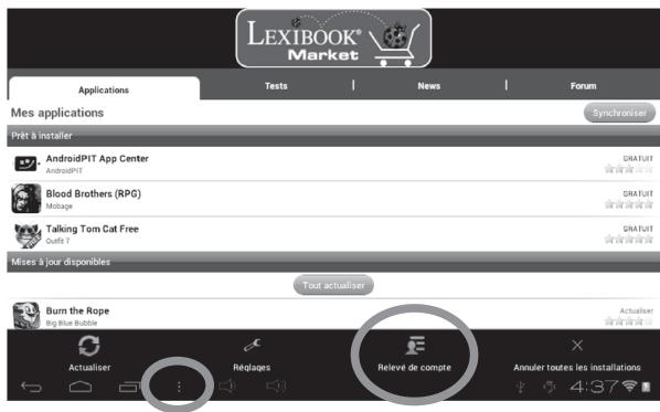 LEXIBOOK MFC375FRY - Se connecter au Lexibook® Market - 1