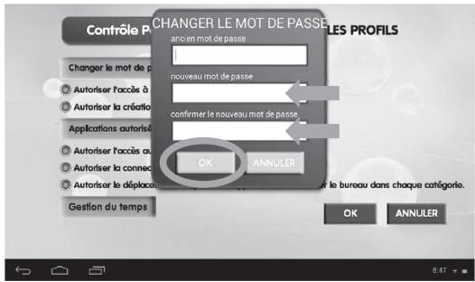 LEXIBOOK MFC375FRY - Comment configurer le contrôle parental Lexibook® - 6