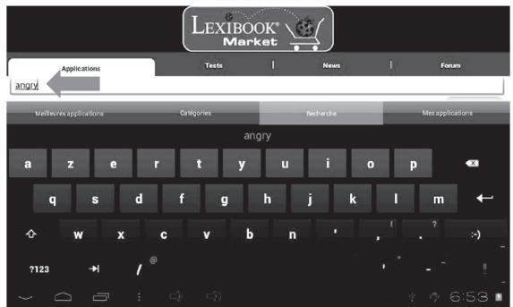 LEXIBOOK MFC375FRY - - Rechercher des applications sur le Lexibook® Market - 3