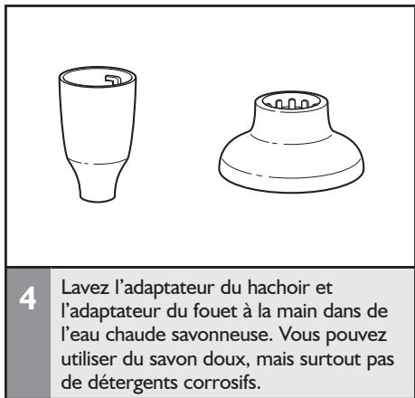 KITCHENAID 5KHB3581ECA - Nettoyage du mixeur plongeant - 4