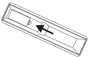 TANGENT TNR 200 NOIR - Mise en place des piles - 1