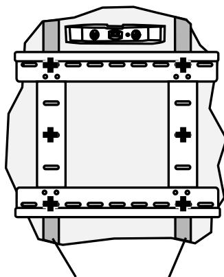 HAMA X-ARM NOIR - Perçage des trous de montage - 1