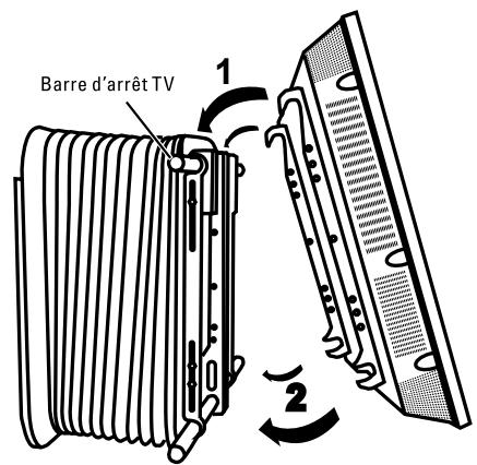 HAMA X-ARM NOIR - Calibrage du support X-arm™ pour votre télévisuer - 1