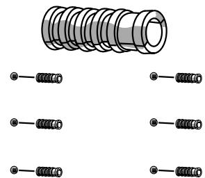 HAMA X-ARM NOIR - Montage du support X-arm™ sur le mur - 2