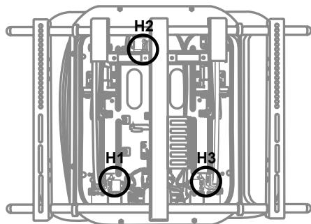 HAMA X-ARM NOIR - Si « H1 », « H2 » ou « H3 » est affiché : - 1