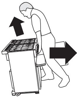 FALCON CLAS90 ECCY/B-EUC - Déplacement de la cusinière - 1