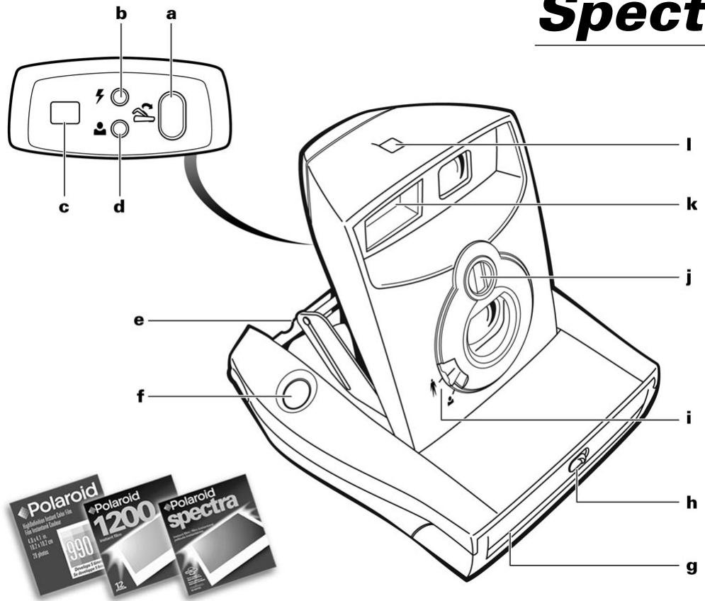 POLAROID Spectra 1200FF - Instrucciones - 1