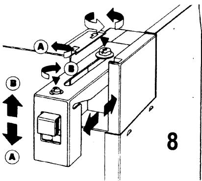 DE DIETRICH HW 4636E 2 - Réglage de la profondeur: - 1