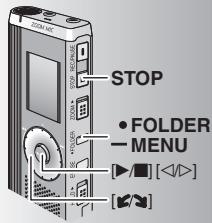 STOP • FOLDER - MENU
