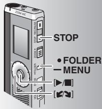 STOP • FOLDER — MENU