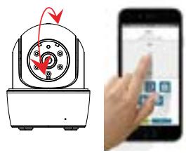SOMFY ViSiDoM - Changer l'orientation de laamera (uniquement sur camera ICM100) - 2