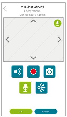 SOMFY ViSiDoM - Push-To-Talk (uniquement sur caméras IC100 et ICM100) - 1