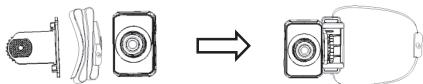 LEXIBOOK MOVE CAM minion - Fixation (B) - 1
