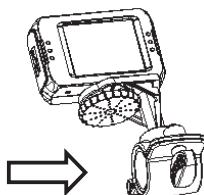 LEXIBOOK MOVE CAM minion - Fixer laamera sport sur un vello - 2