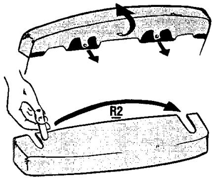 BRANDT COA273WK - RÉVERSIBILITÉ DES PORTES - 2