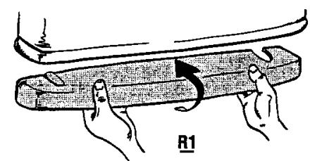 BRANDT COA273WK - RÉVERSIBILITÉ DES PORTES - 1