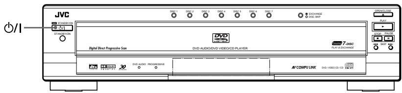 JVC XV-FA92 - Mise sous/hors tension du lecteur - 2