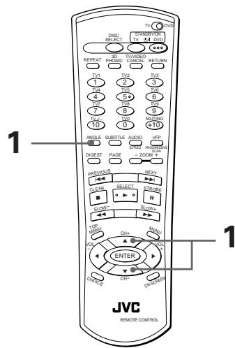 JVC XV-FA92 - Changement de la luminosité de la fenêtre d'affichage - 1